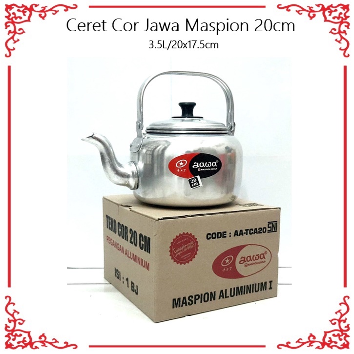 Ceret/teko Cor Jawa Maspion 20cm &amp; Super 20cm