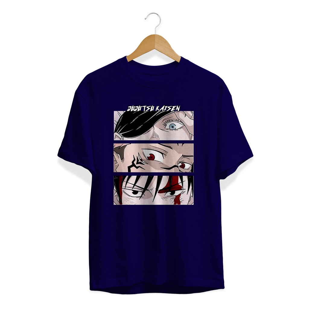 T'SHIRT KAOS ANIME SERIES INUMAKI TOGE YUJI ITADORI PREMIUM DISTRO PLASTISOL PREMIUM