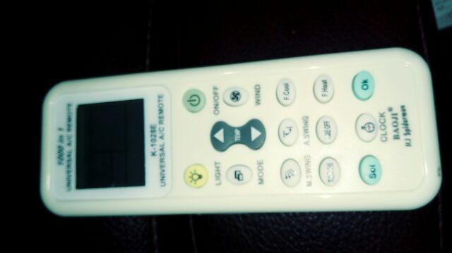 Remote Ac Universal / Multi | Remot Ac | Baoji K-1028e