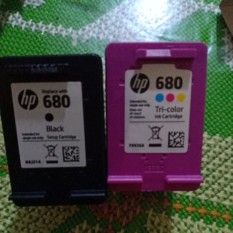 Cartridge Kosongan Bekas HP 680 Black Original