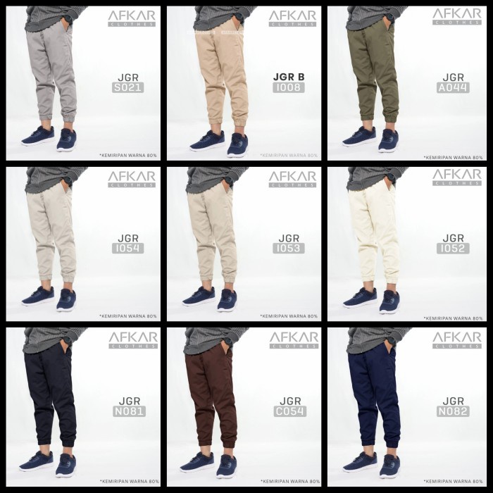 Celana Sirwal Jogger Modis Afkar Clothes JGR - M