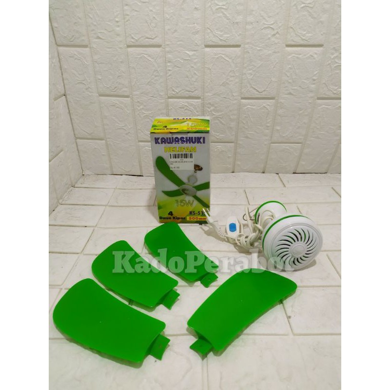 kipas baling helifan ks 515 15w - kipas gantung - kipas gantung baling