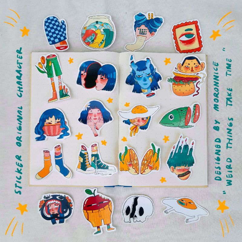 

Stiker Karakter Vol 1 by Pepow