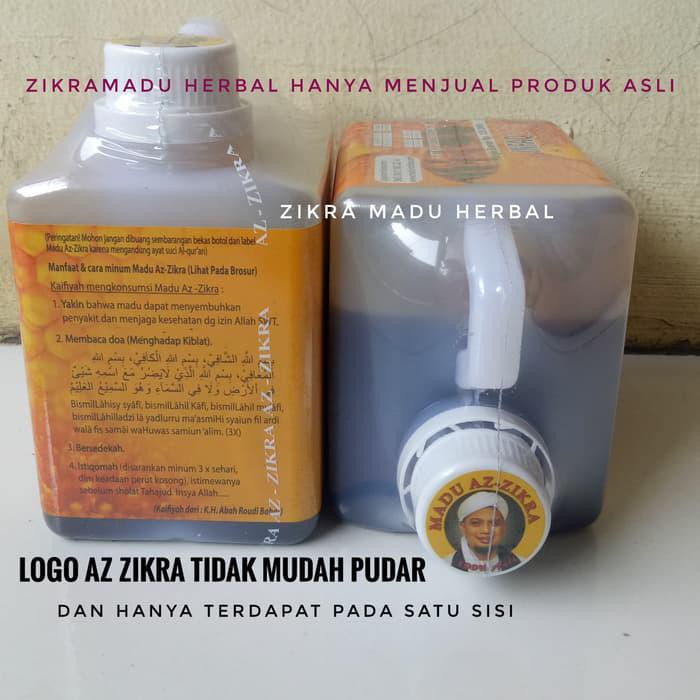 Madu Hitam Pahit Az Zikra Madu Az Zikra Azzikra 500 Gr Shopee Indonesia