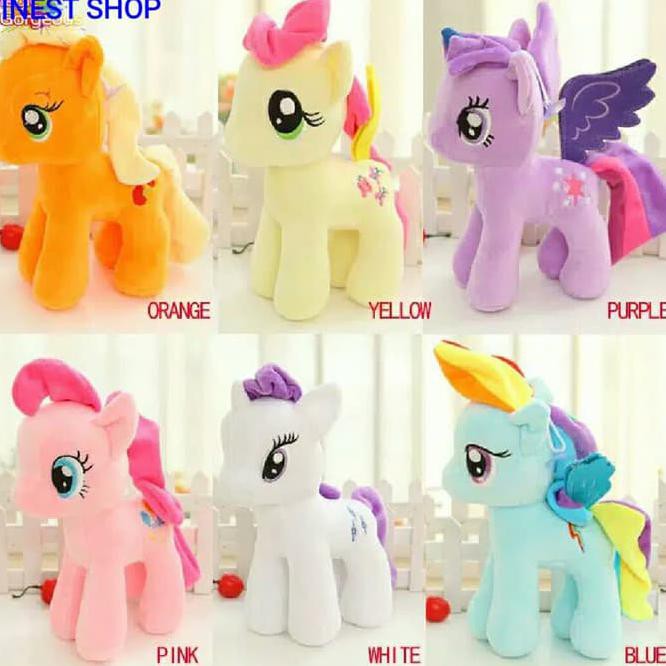  Boneka  Little Pony Boneka  Kuda  Poni  20cm Unicorn Kualitas 