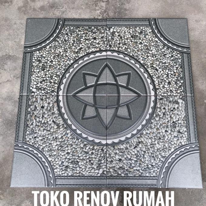 Keramik 40x40 batu (kasar)/ keramik garasi/ keramik taman/ kamar mandi