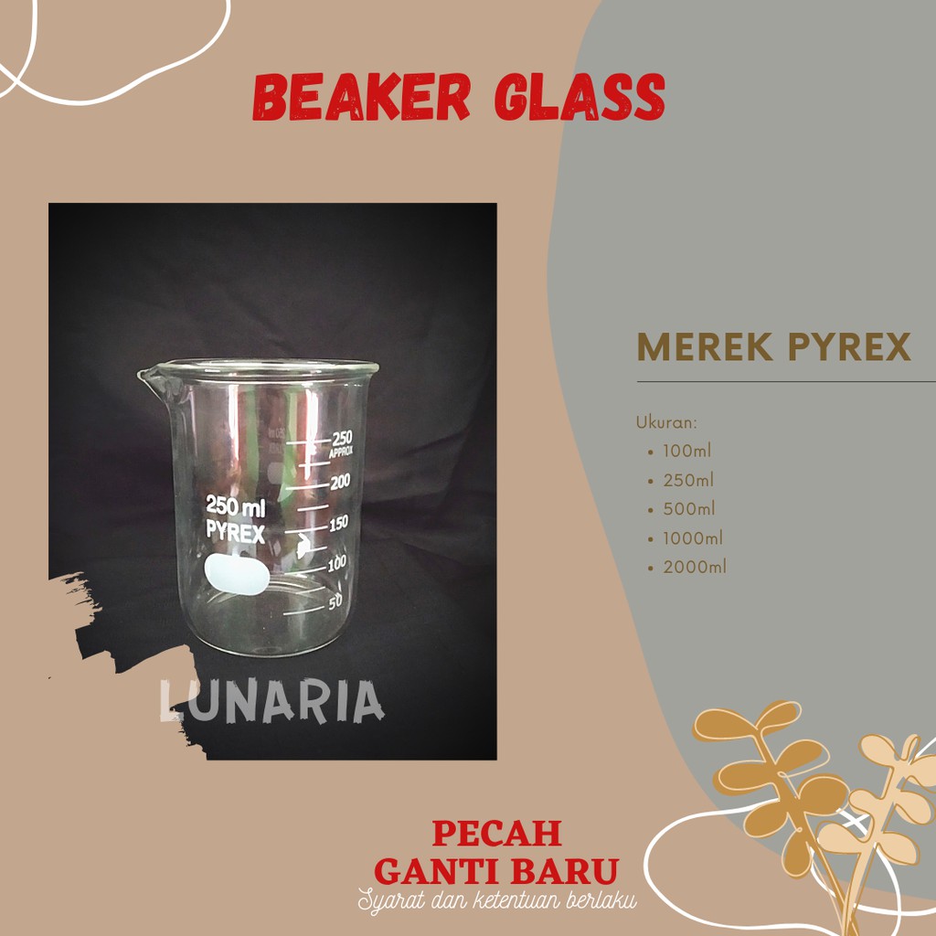 Jual Beaker 1000ml Gelas Kimia 1000ml Merk Pyrex Shopee Indonesia 9311