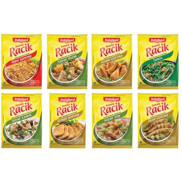 BUMBU RACIK INDOFOOD INSTANT SAYUR SOP ASEM LODEH TUMIS NASI GORENG