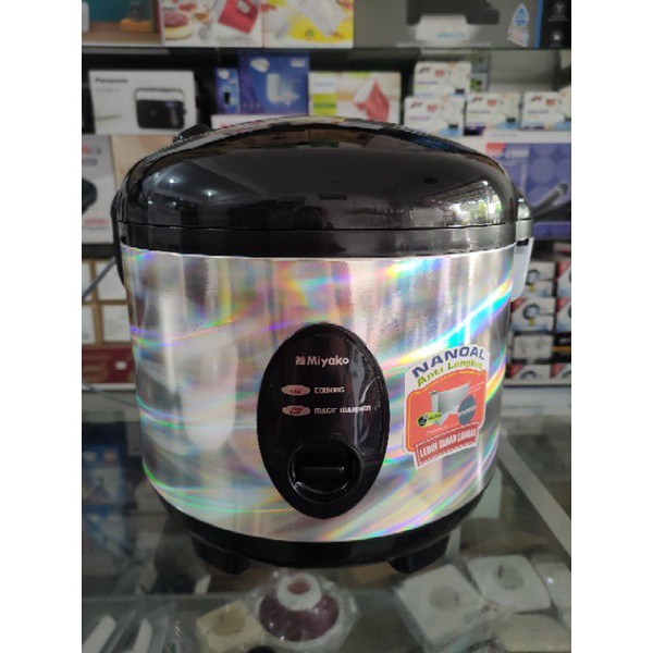 Rice Cooker Miyako MCM508 SBC | Penghangat Penanak Nasi Magic Com Kom MCM 508 Resmi Magicom Magickom