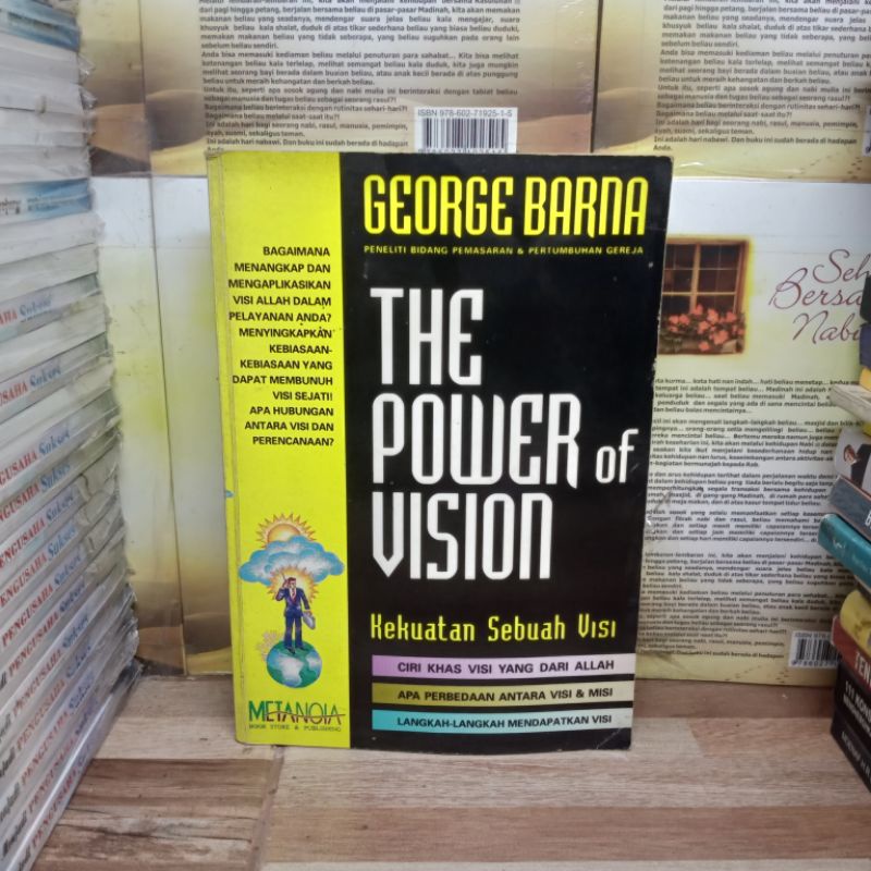 

BUKU ORIGINAL - THE POWER OF VISION KEKUATAN SEBUAH VISI