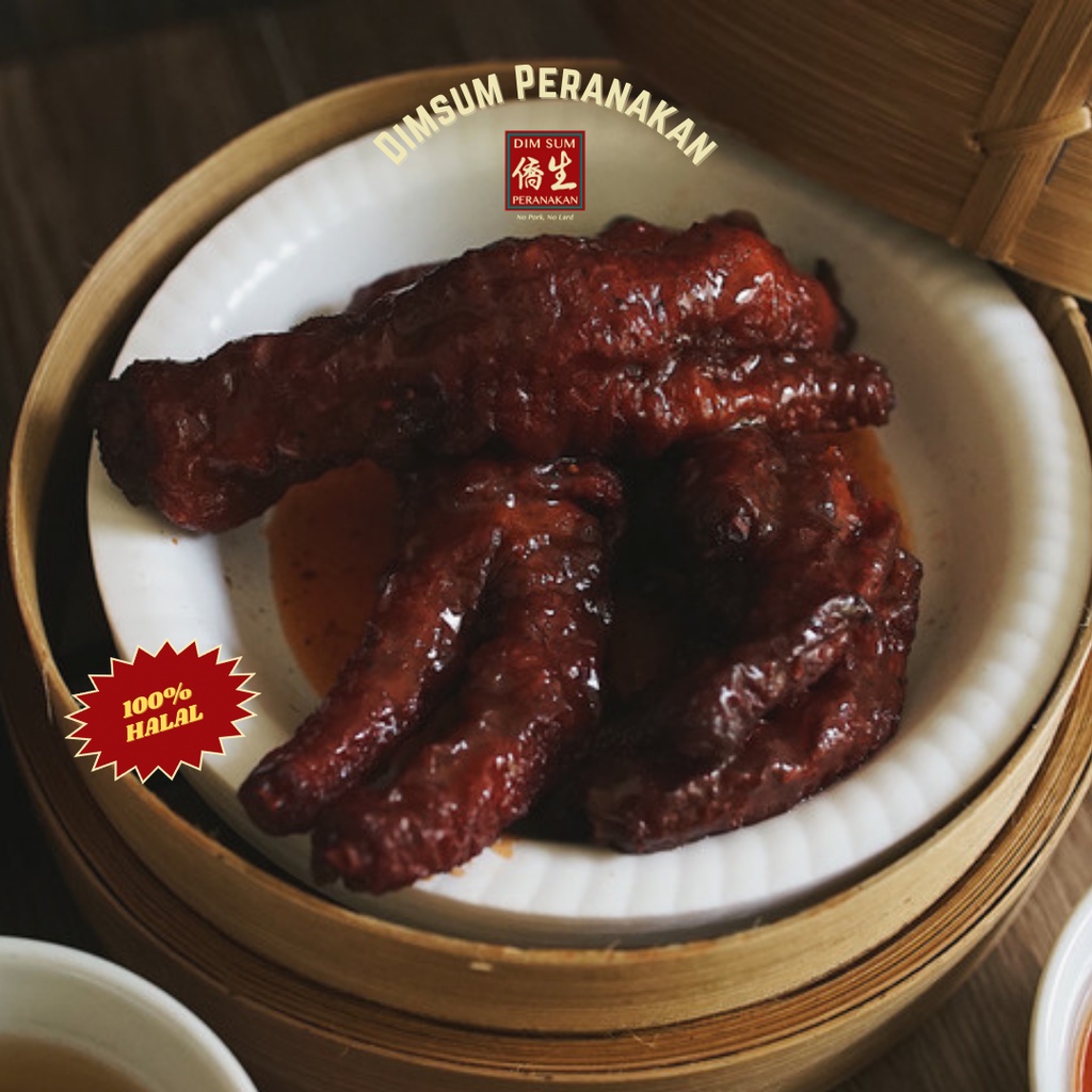 

Frozen Dimsum Ceker Halal - 300gr / Kaki Ayam / FongZhau/ Angkak Merah
