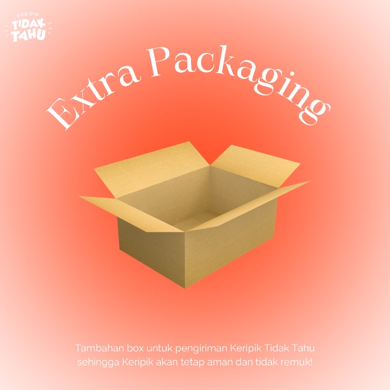 

Kardus Keripik Tidak Tahu