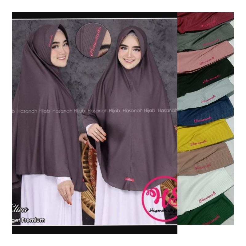 Hijab kuding jersey jumbo hasanah