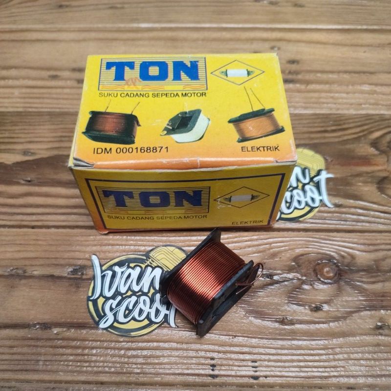 SPUL PENGAPIAN PLATINA VESPA PX SERIES MERK TON SPUL JALAN VESPA PX