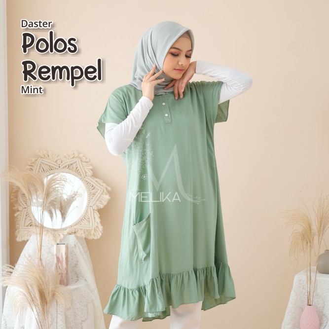 DASTER POLOS VIRAL RAMPEL HIJA GROSIR DASTER ARAB RENDA Rayon Batik Pekalongan Ibu Wanita Bus V0Y7