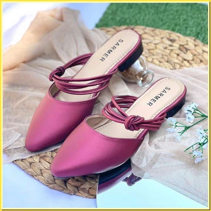 3236Kc Zc82 Jk77 Olavis High Heels Pesta Wanita t High Quality Sendal Hak Tinggi High Sl18 Hi Sarmer