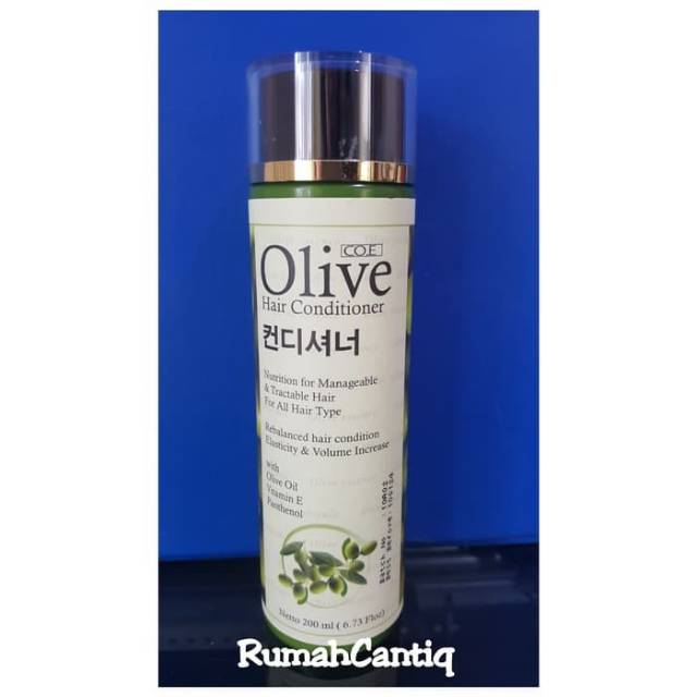 OLIVE HAIR CONDITIONER KOREA BPOM ORIGINAL