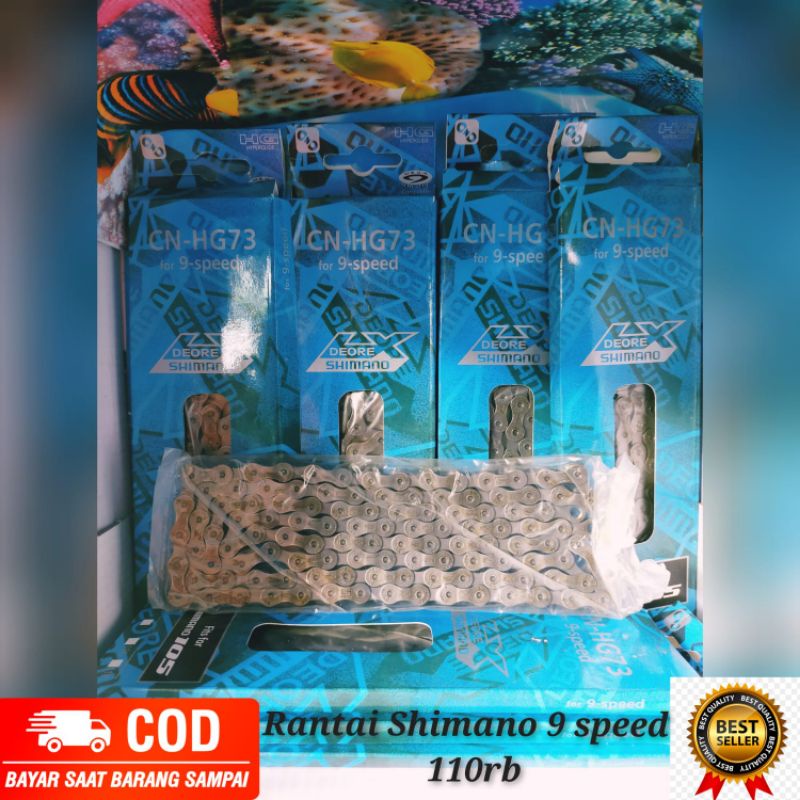 Rantai Shimano 9 Speed Rantai sepeda Shimano