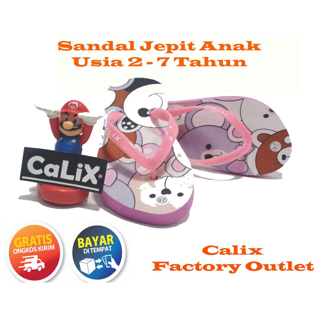 Sandal Jepit Anak Bear