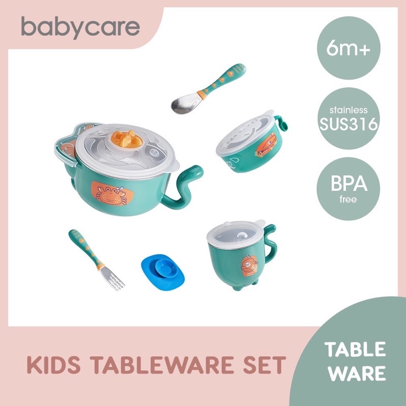 Babycare Water Heating &amp; Cooling Down Set - Perlengkapan Makan Bayi