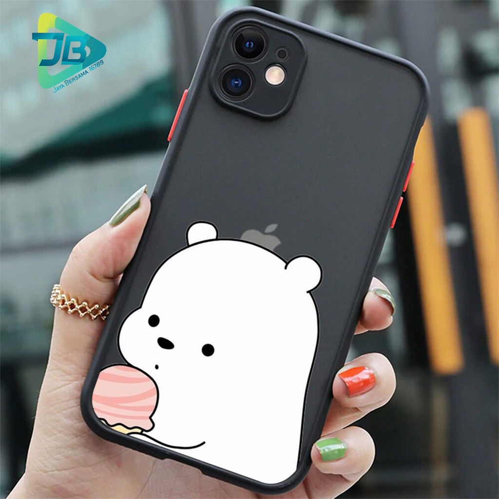 SOFTCASE DOVE WE BEARS OPPO VIVO SAMSUNG XIAOMI REALME IPHONE ALL TYPE JB4999