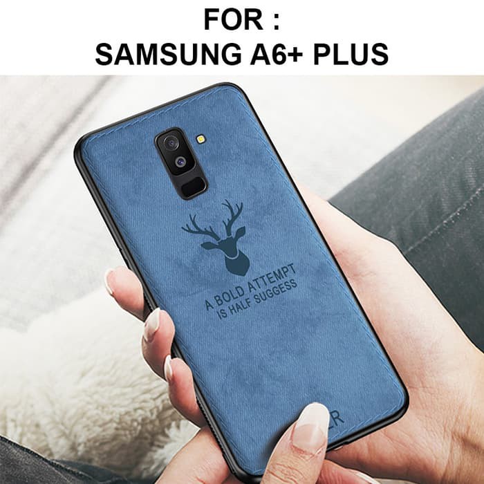 Deer case Samsung A6 Plus 2018 / case hp / soft case Samsung A6 Plus / hard case Samsung A6 Plus