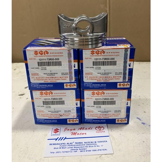 Sparepart Mobil Piston All New Ertiga 2018 - Up Standard Original Sgp