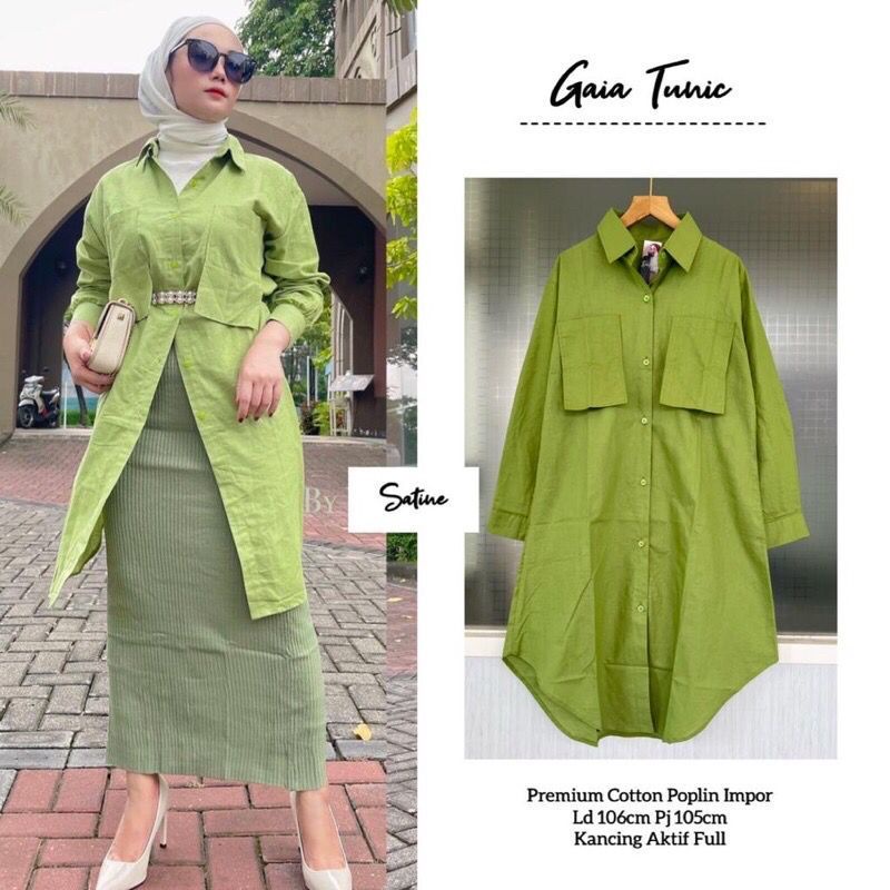 ATASAN/TUNIK/Blouse wanita/atasan wanita/fashion muslim/baju wanita/fashion wanita/blouse/ Gaia Tunik