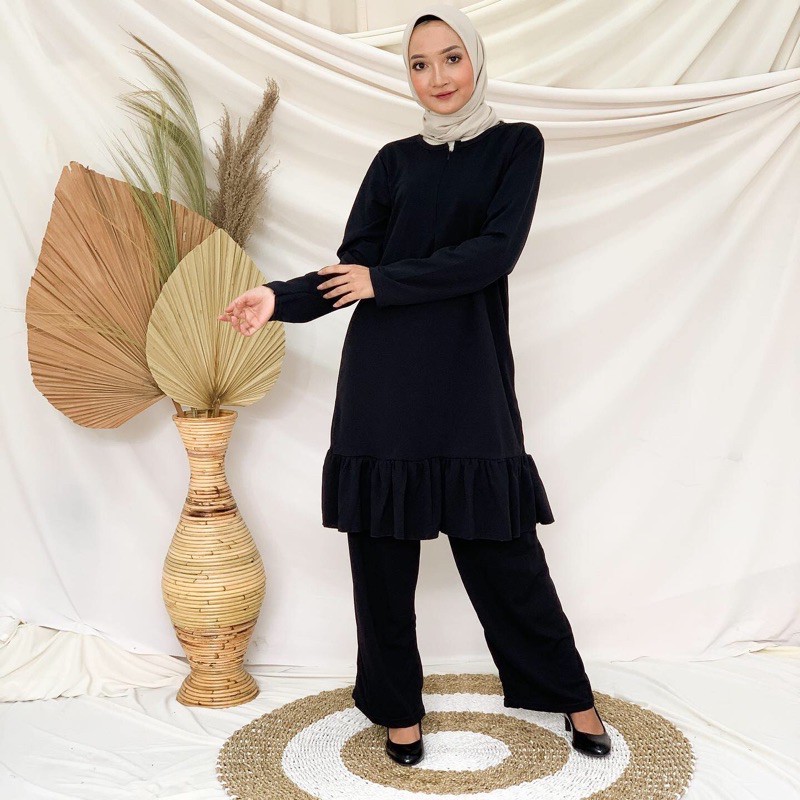 ONE SET REMPLE/ONE SET/SETELAN WANITA/ONESET JUMBO/DAILY SET/ONE SET POLOS/REMPLE POLOS/TERMURAH