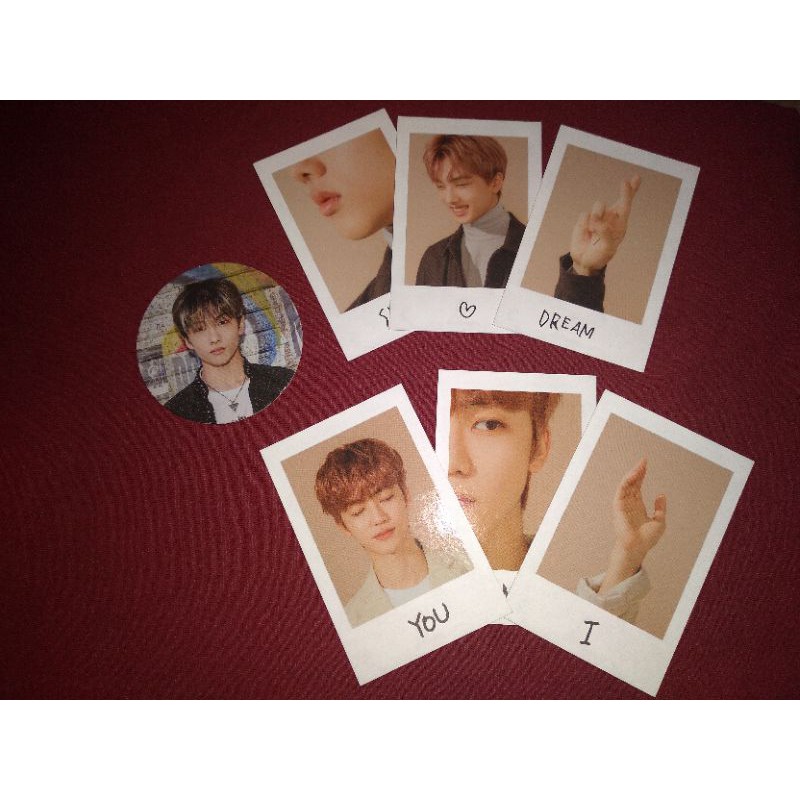 Official Polaroid nct sg20 Jisung, Jaemin & Circle jisung