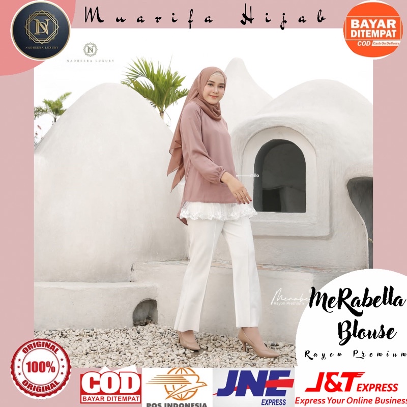 Blouse Nadheera luxury Blouse Merabella blouse rayon premium