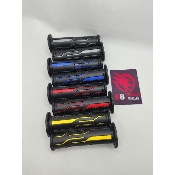 Handgrip List Warna Tulisan Thailand Thailook - Grip Variasi Motor Model Thailook Universal