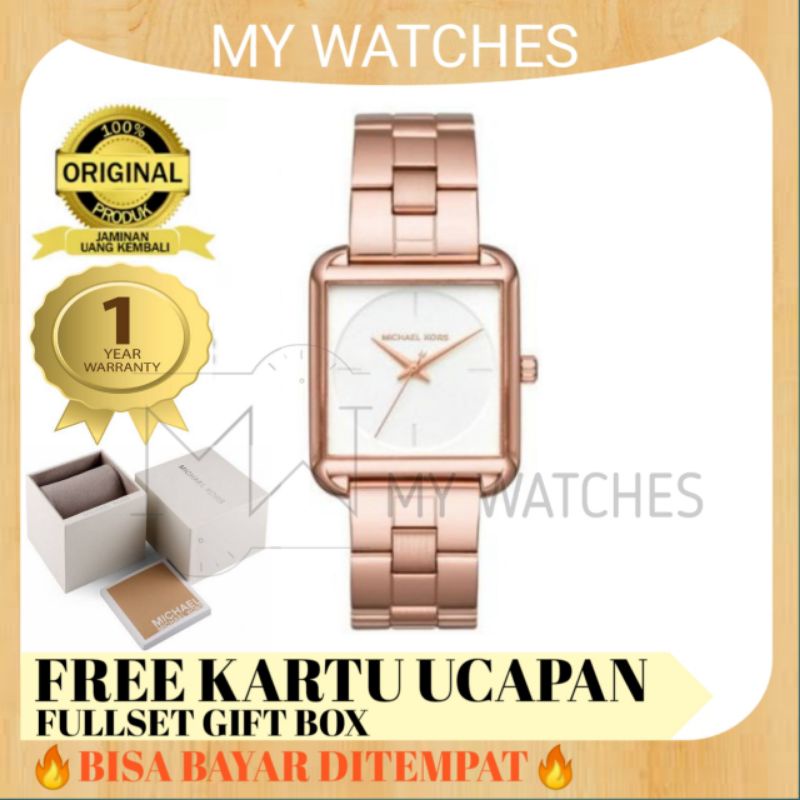 Jam Tangan Wanita Original Michael Kors MK3645 Rosegold