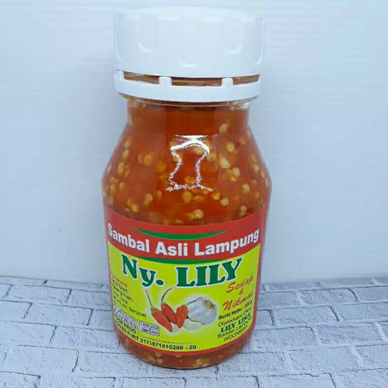 

Sambal Ny Lily Oleh Oleh Khas Lampung 300Gr - Sambel Bawang Dijamin Pedas Nikmat Terlaris No 1