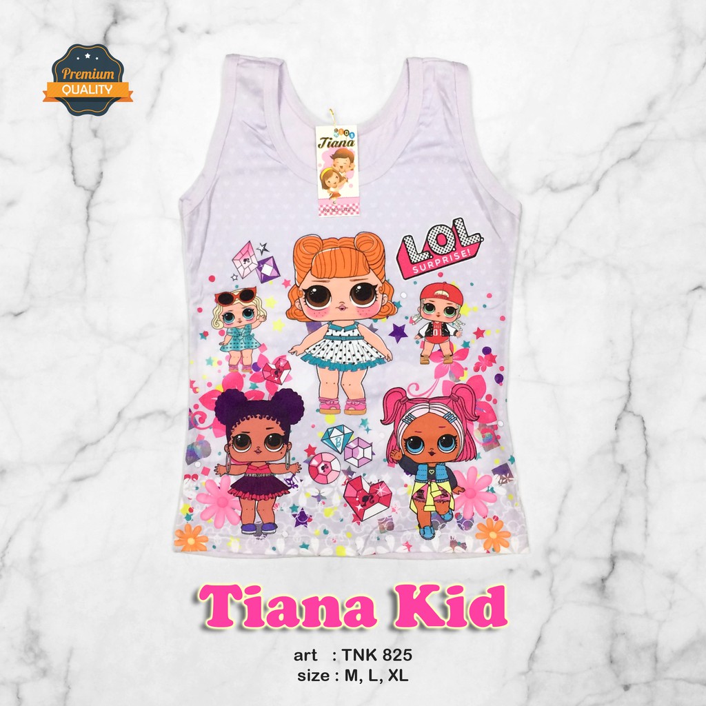 TIANA KIDS | Tanktop Anak  / Atasan Anak  / Singlet Anak  / art TNK 825