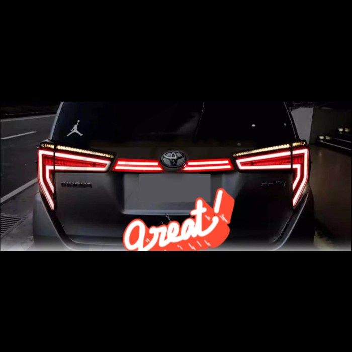 Stop Lamp LED Toyota Innova Reborn Stoplamp Tail Light Trunk LED