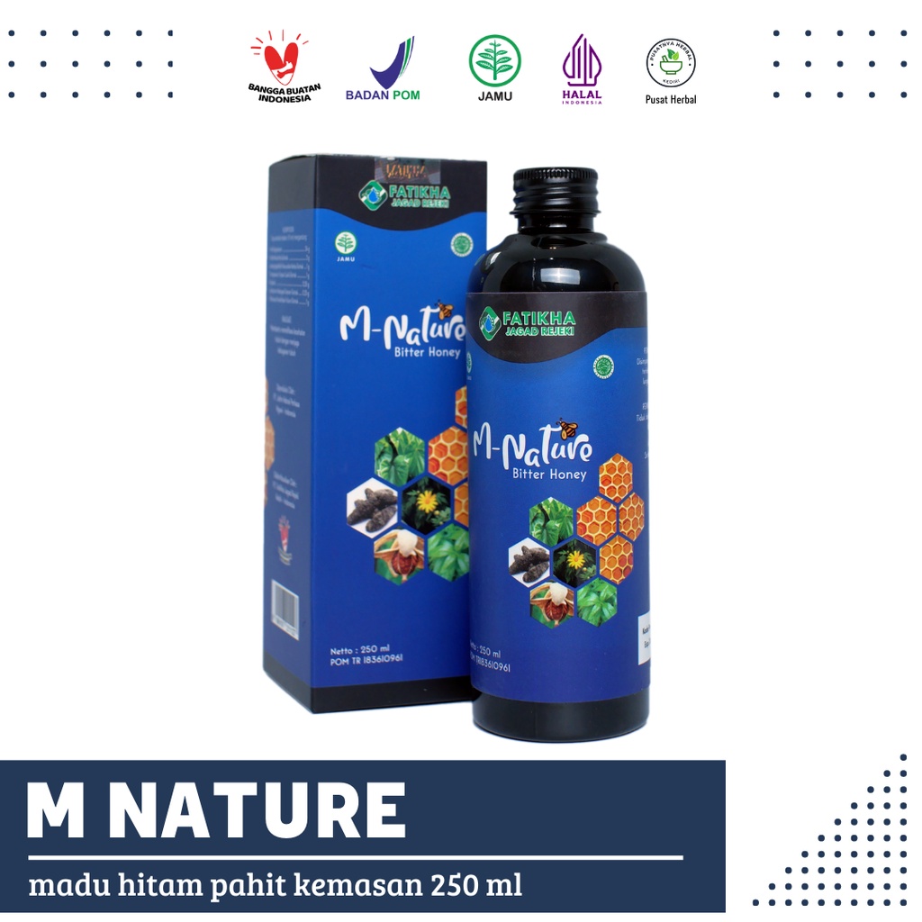 

MADU HITAM | M NATURE | MADU MURNI ASLI | KESEHATAN LAMBUNG | BPOM | AMAN | HALAL | 250 Ml