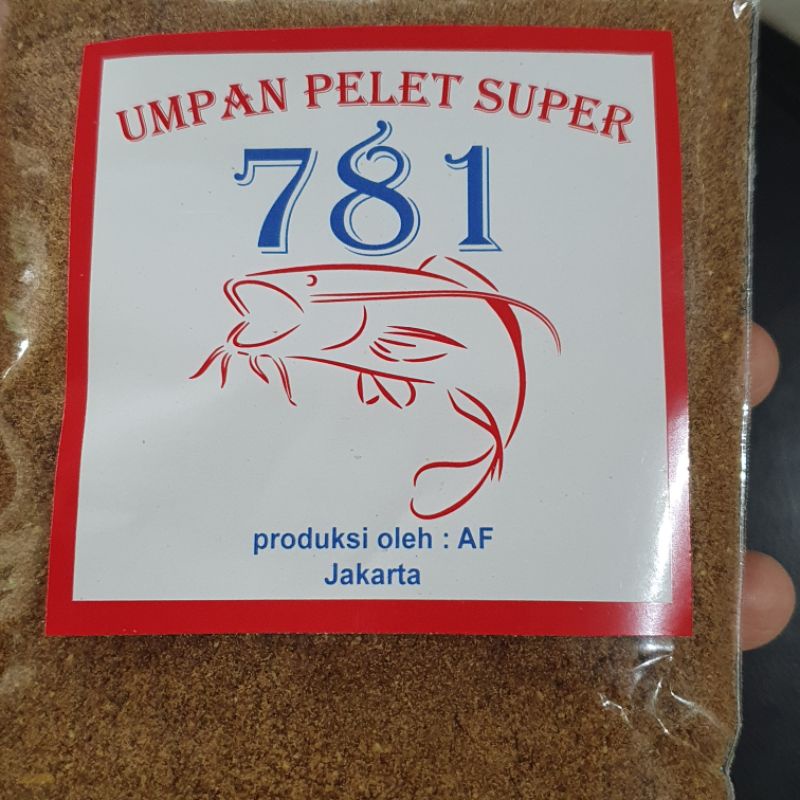 PELET 781 COKLAT / PELET 781 PUTIH / UMPAN PELET