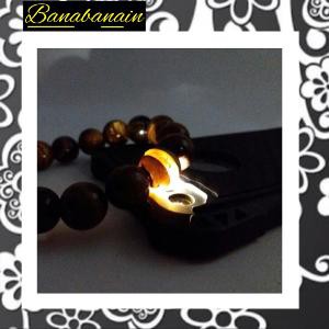 Unik Gelang Batu Alam Tiger Eye Biduri Sepah 12mm Gelang Batu Akik Natural Berkualitas