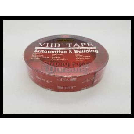 

TERBARU DOUBLE TAPE 3M VHB ISOLASI UKURAN 24 MM 4 5M PEREKAT 3M LEM 3M