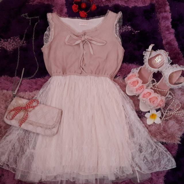 Liz lisa brown dress