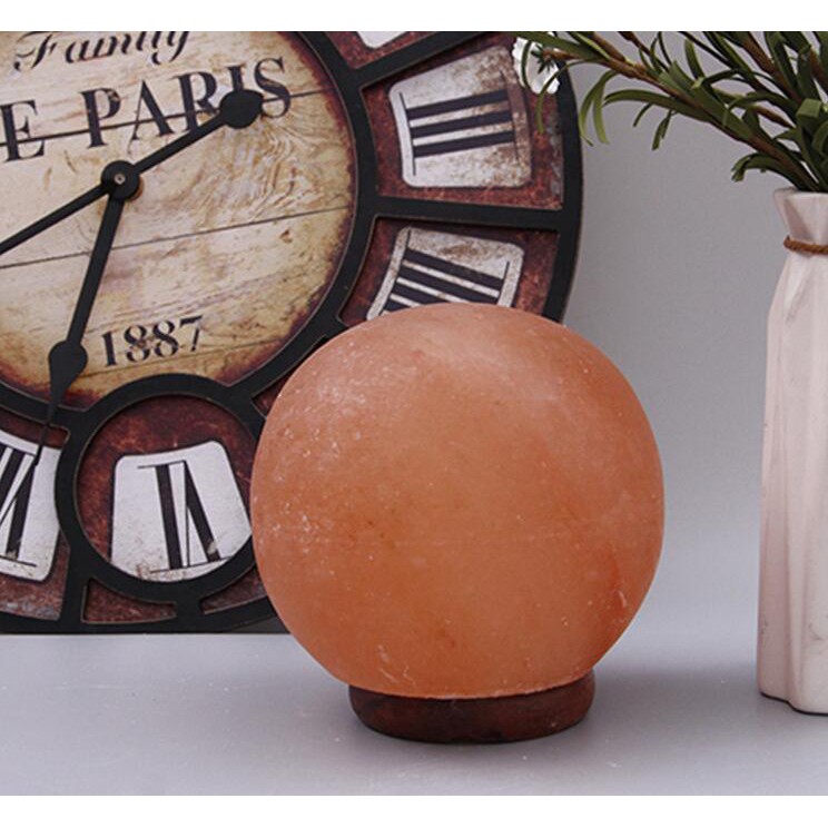 Himalayan Salt Lamp Lampu Kristal Garam Himalaya Round Ball Shape