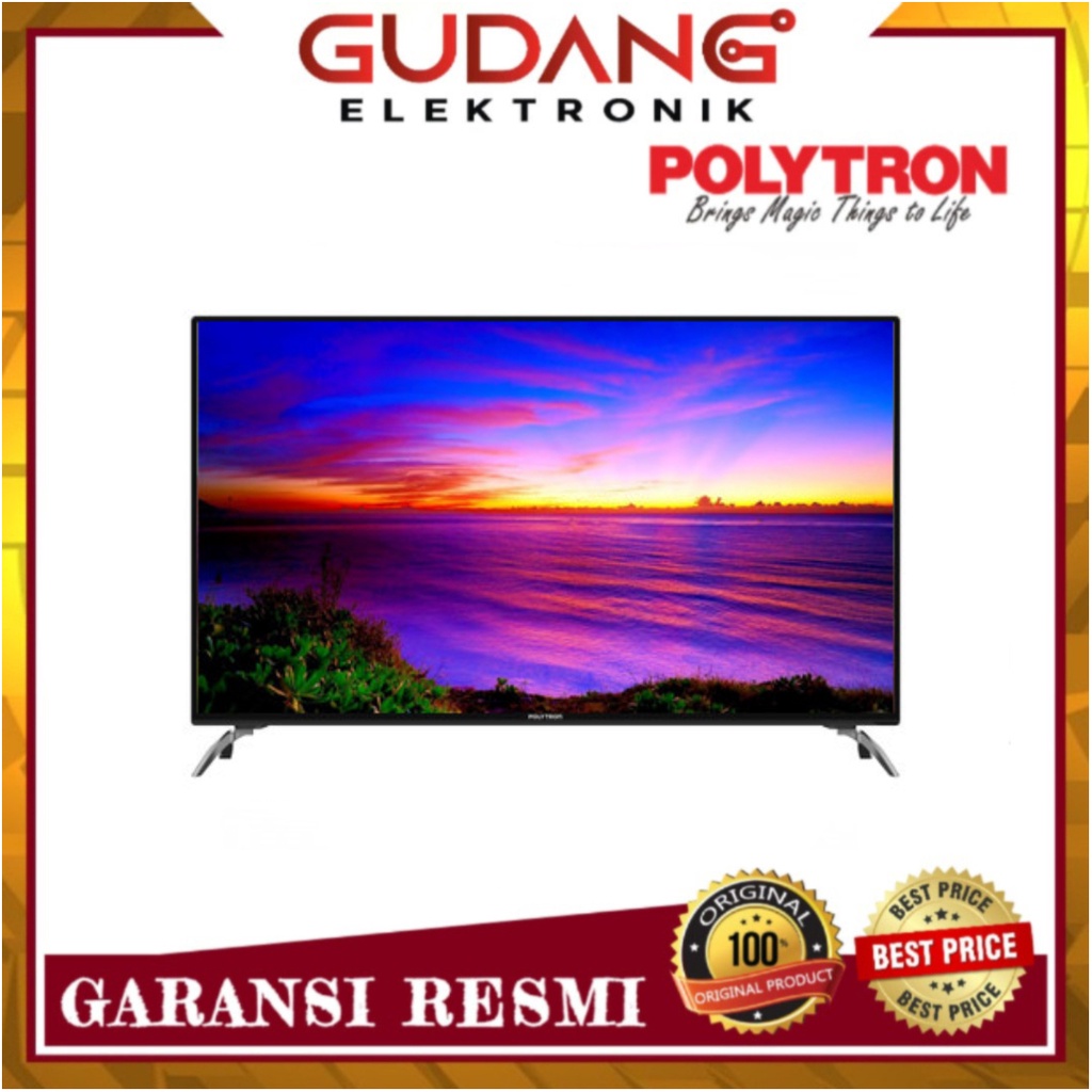 LED TV 50 INCH POLYTRON PLD 50V8753 DIGITAL TV POLYTRON PLD 50 V 8753