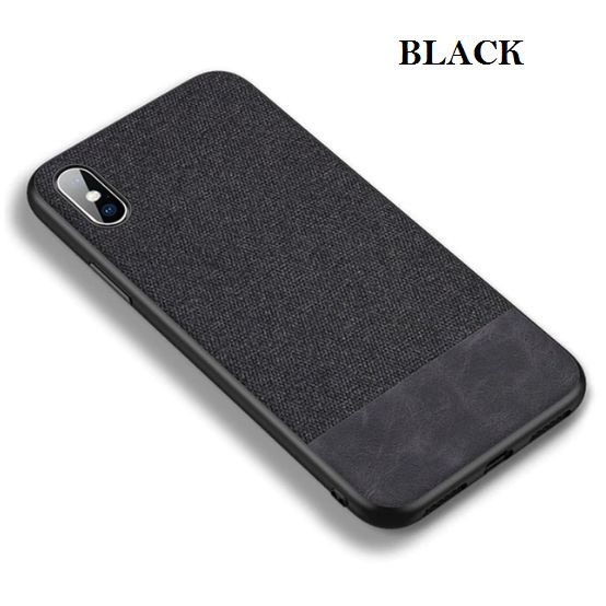 Pruduck original CAFELE iPhone XS / XS MAX - Fabric Denim Style Back Cover Case