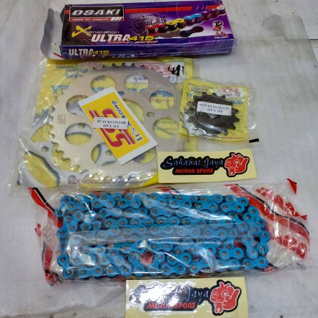 Gear Set SSS 415 Satria Fu Lama 2009-2012