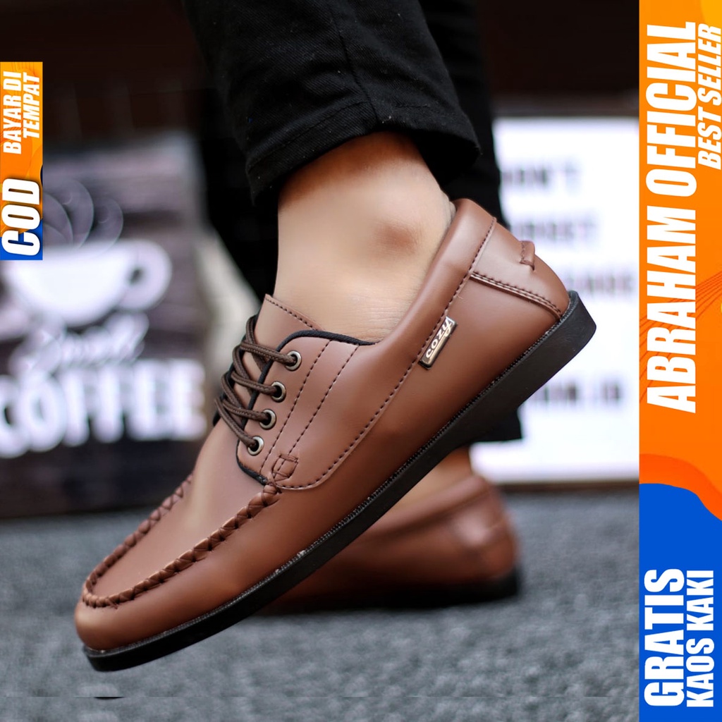 Abraham Monza - Sepatu Formal Pria Pantofel