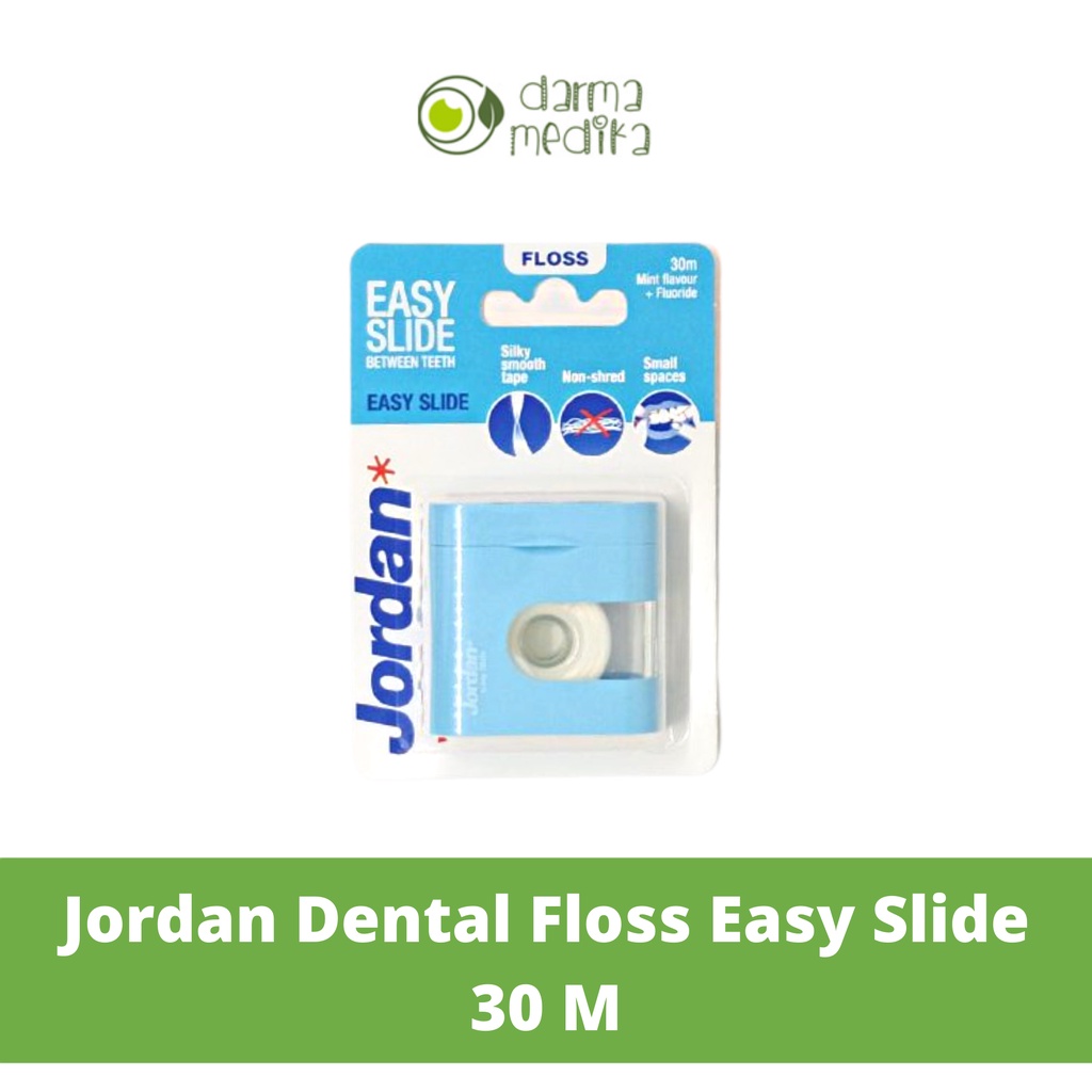 Jordan Dental Floss Easy Slide 30m 30 m