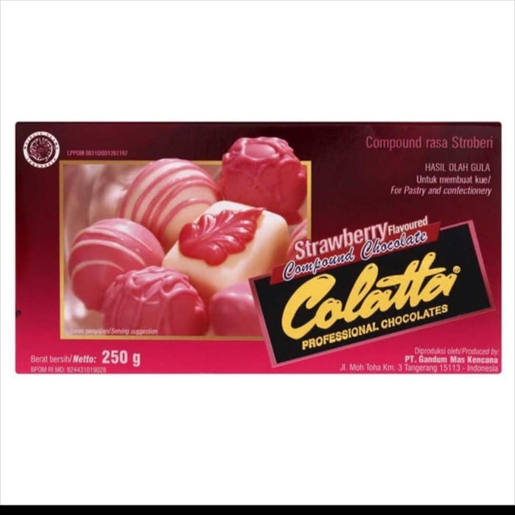 

Colatta Compound Chocolate 250 Gram Coklat Batang