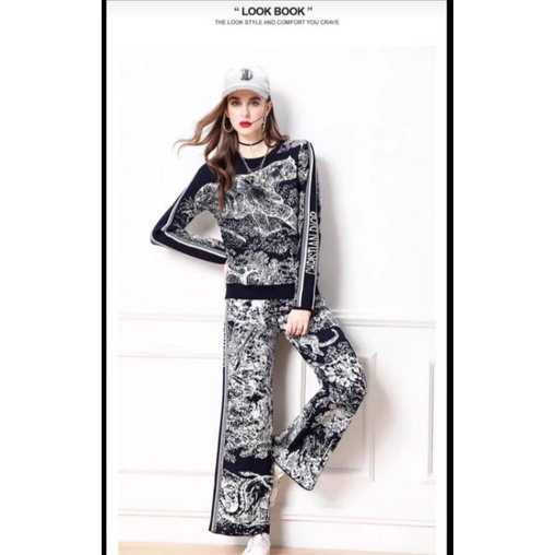 Setelan JaDior Rajut Import premium ada Tag Label