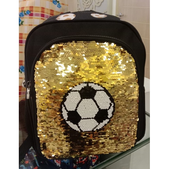 TAS RANSEL ANAK BOLA MERK PINK KISS BY ELIZABETH